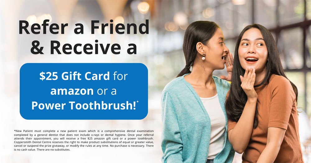 Coppersmith Dental Centre (BC-043) - Website Support Request #52 Dentist Near Me Referral Promo